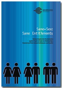 The Same-Sex: Same Entitlements Inquiry