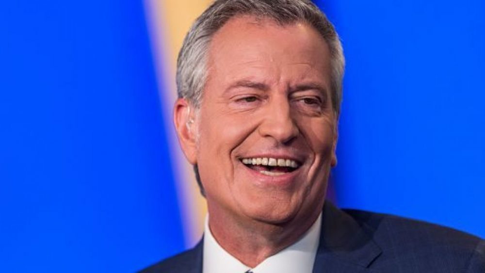 New York City Mayor Bill de Blasio