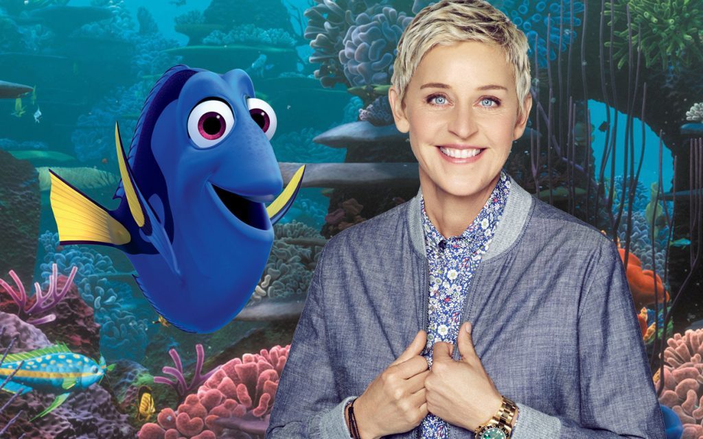 Ellen DeGeneres Finding Dory