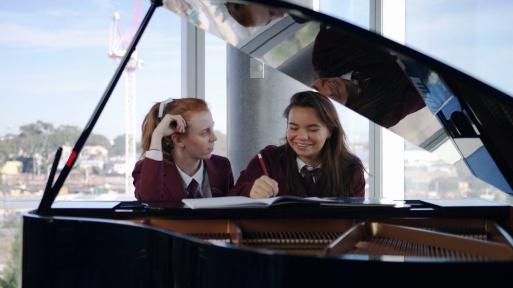 Scene from "Her own Music' her own music
