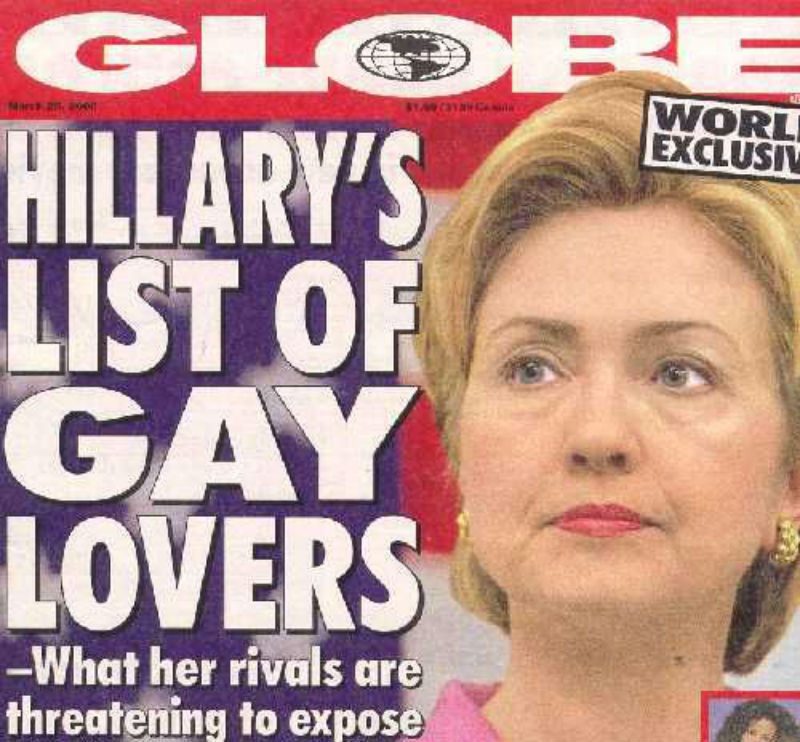 hillary clinton lesbian girlfriend