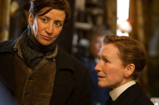 Janet McTeer (left) and Glenn Close star in Albert Nobbs