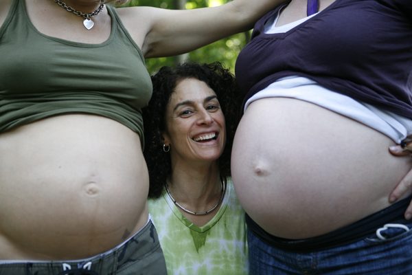 Megan Fahlenbock, Alison Reid and Angela Vint