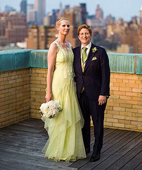 Cynthia Nixon on her wedding