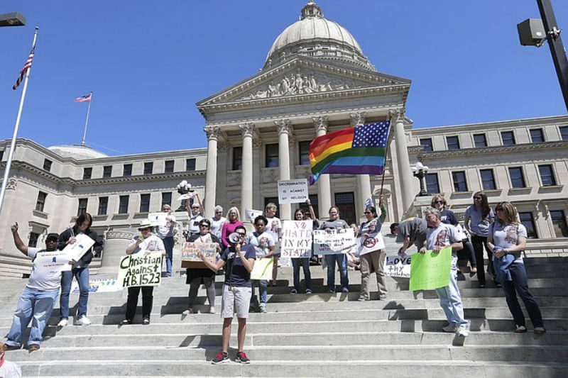 Mississippi Becomes Second State To Be Sued Over Anti-LGBT Legislation